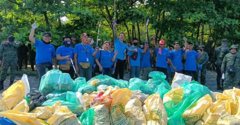 OEOO Manila unterstützt CleanUp-Aktionen der philippinischen Armee